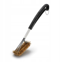 Napoleono trijų eilių grilio šepetys, žalvariniai šereliai, grotelių šepetys