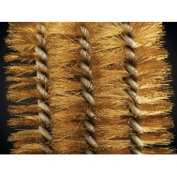 Napoleono trijų eilių grilio šepetys, žalvariniai šereliai, grotelių šepetys