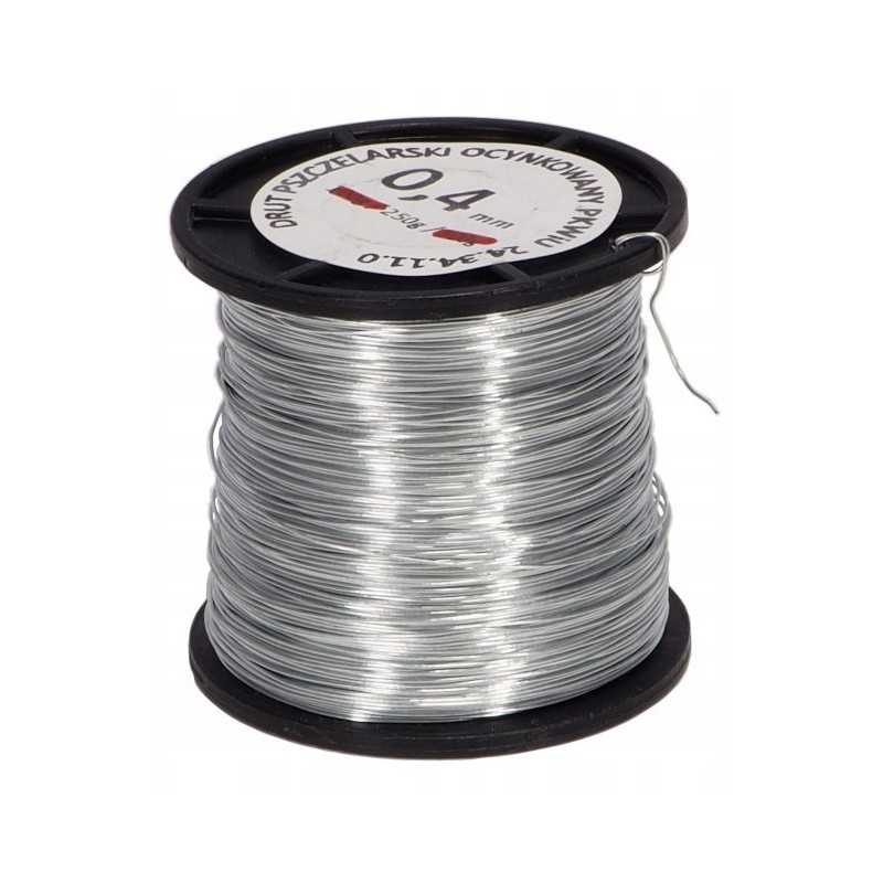 Bitininkystės viela rėmams 0,5mm 0,250g cinkuota
