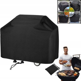 Dengiamas brezentinis užvalkalas XXL sodo kepsninei, atsparus vandeniui, universalus