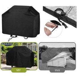 Dengiamas brezentinis užvalkalas XXL sodo kepsninei, atsparus vandeniui, universalus