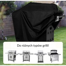 Dengiamas brezentinis užvalkalas XXL sodo kepsninei, atsparus vandeniui, universalus