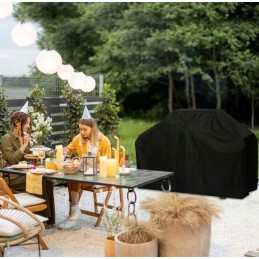 Dengiamas brezentinis užvalkalas XXL sodo kepsninei, atsparus vandeniui, universalus