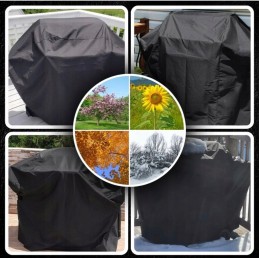 Dengiamas brezentinis užvalkalas XXL sodo kepsninei, atsparus vandeniui, universalus