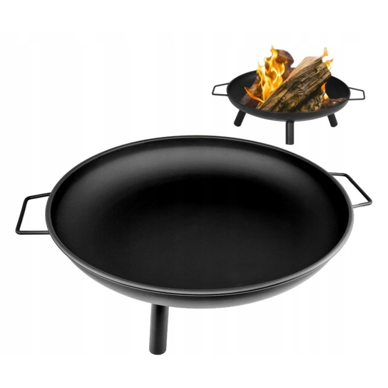 Didelis 60 cm skersmens sodo židinys