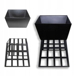 Sodo vakarėlių židinys sodui ant krepšelio kelionei į Neapolio sodo puošmeną