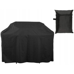 Didelis dujinės anglies grilio dangtis, atsparus vandeniui 250x120