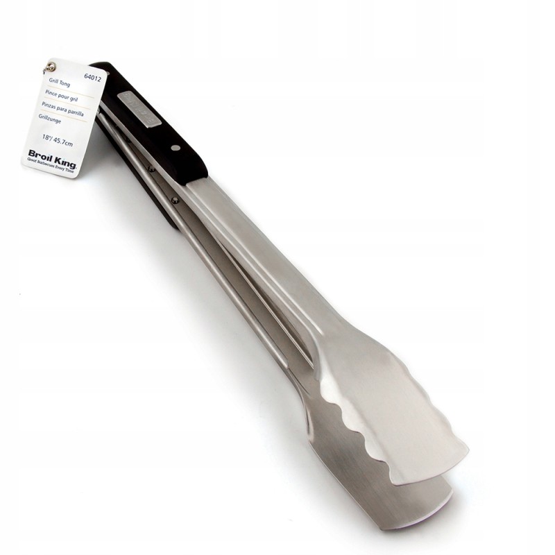 Imperial Broil King plieninės grilio žnyplės, skirtos kepti ant grotelių su tvirtu sukibimu