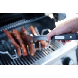 Imperial Broil King plieninės grilio žnyplės, skirtos kepti ant grotelių su tvirtu sukibimu