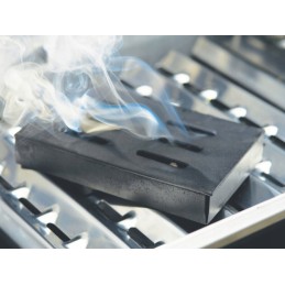 Ketaus dėžė, skirta rūkyti ant grillpro ketaus trawala rūkyklos