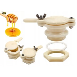 Universalus medaus čiaupas su sandarikliu