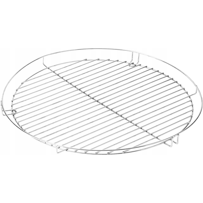 Hero24 apvalios grilio grotelės, chromuotas plienas, 50cm 500mm