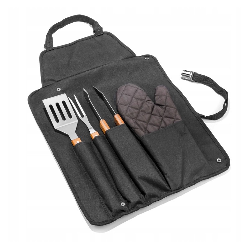 Kepsninės komplektas, prijuostė, įrankiai, pirštinė