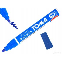 mėlynas flomasteris, skirtas bičių motinai pažymėti