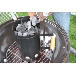 Kaminas anglies el fuego starterio apšvietimui oe17x28cm