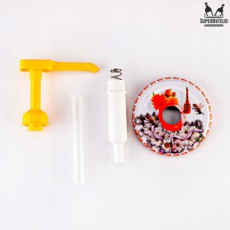 900ml medaus indelis + dozatorius su medaus dangteliu