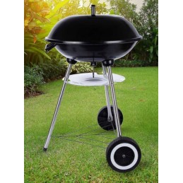 Sferinės kepsninės, chromuotos grotelės