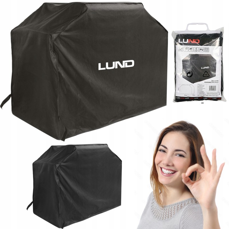 Tvirtas grilio dangtis 100x60x95 vandeniui atsparios krušos apsaugai