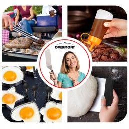 ✅ Nerūdijančio plieno kepsninės stalo įrankių rinkinys