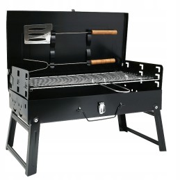 Turistinis grilis, sulankstomas, tvirtas lagaminas, 43x23cm