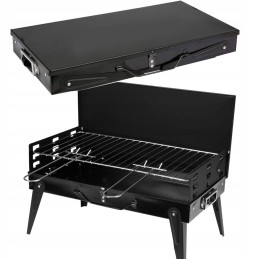 Turistinis grilis, sulankstomas, tvirtas lagaminas, 43x23cm