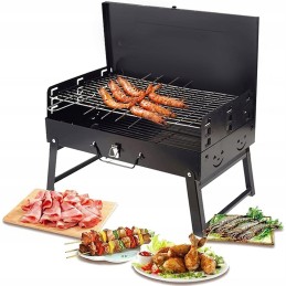 Turistinis grilis, sulankstomas, tvirtas lagaminas, 43x23cm