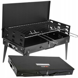 Turistinis grilis, sulankstomas, tvirtas lagaminas, 43x23cm