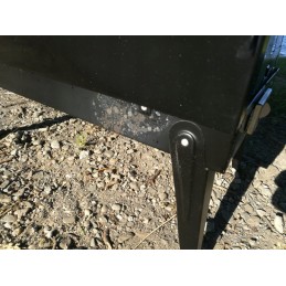 Turistinis grilis, sulankstomas, tvirtas lagaminas, 43x23cm