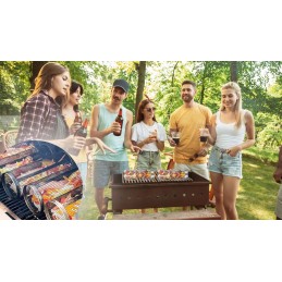 ️ Grilio krepšelis, besisukančios grotelės, orkaitei, šaldytuvui, besisukantis indas, 3 vnt.