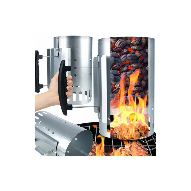 ⭐⭐Dūmtraukis anglies briketų uždegimui, grilio ugniai židinio starteryje⭐⭐