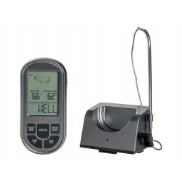 Belaidis maisto termometras su nerūdijančio plieno zondu