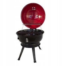 Apvalus kompaktiškas anglies grilio dangtis gw0114