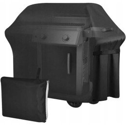 Didelis BBQ dujinės kepsninės dangtis vandeniui atsparus brezentinis dangtis 147x117x61cm