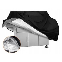 Didelis BBQ dujinės kepsninės dangtis vandeniui atsparus brezentinis dangtis 147x117x61cm