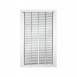 Standartinės vertikalios Varšuvos metalinės grotelės