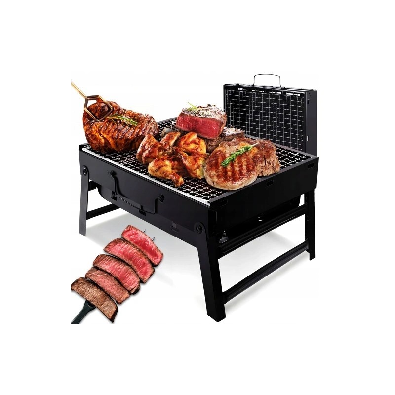 ⭐⭐Grill sulankstomas turistinis lagaminas nešiojamas sodo anglis kepsninė⭐⭐