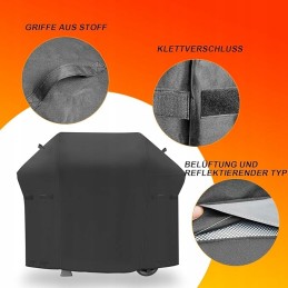 Grilio dangtis dujiniam griliui 130x107x45cm