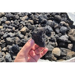 Lava dujiniam griliui, vulkaninė lava, 10kg maišas