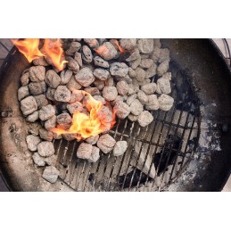 Lava dujiniam griliui, vulkaninė lava, 10kg maišas