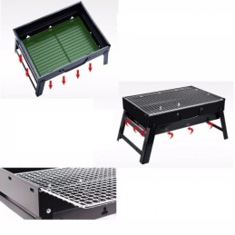 ⭐⭐Grill sulankstomas turistinis lagaminas nešiojamas sodas anglis kempingas BBQ⭐⭐