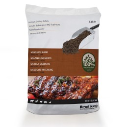 Mesquite rūkymo granulės - 9kg broil king