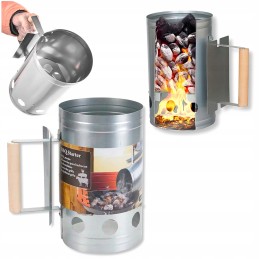 Šašlykinės kaminas anglies briketams apšviesti, ø 17 cm