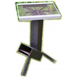 Grotelės raketinei krosnelei ar židiniui