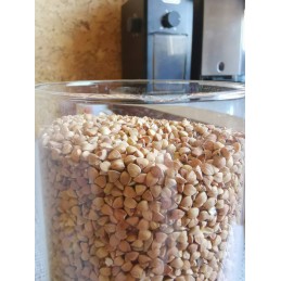 Stiklinis indas / talpa 1000 ml su mediniu bambuko dangteliu ir sandarikliu