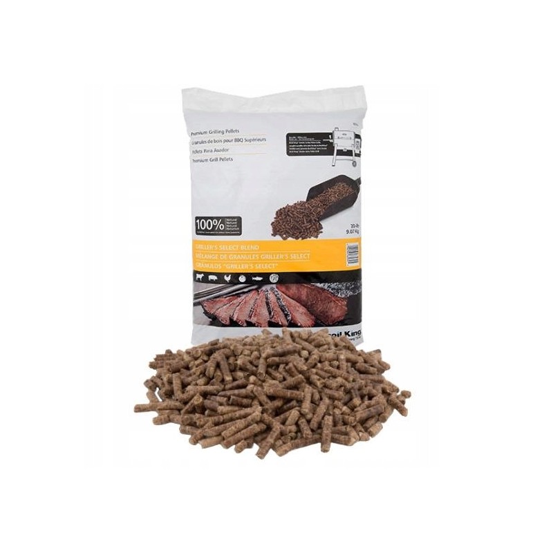 Griller S Select rūkymo granulės 9kg