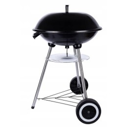 Apvalios sferinės anglies kepsninės 37 cm su dangteliu