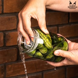 Slėgis stiklainiams ir konservams.