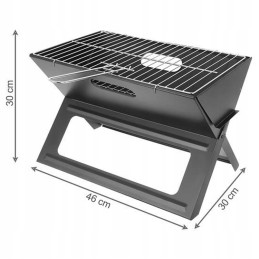 Sulankstomos kompaktiškos turistinės anglies kepsninės