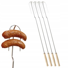 Wo 5 70 lazdelių pagaliukai šakutės fokusavimas 70 cm nerūdijančio plieno židinio šakutė inox