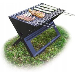 Kompaktiška sulankstoma turistinė anglis kepsninė su lengvomis grotelėmis GC201